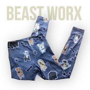 Beast Worx High Waist Dog Leggings